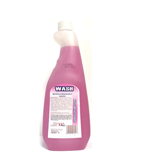 WASH SGRASSATORE SANITIZZANTE 750ML (1 pz) WASH ALLA CLOREXIDINA PER BANCH DA LAVOR